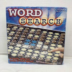 Wordsearch Word Search Pressman Make a Word Board Game 2005 Unused Damaged Box